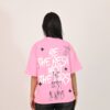 Rose T-Shirt Baby Pink back